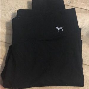 Pink yoga pants large